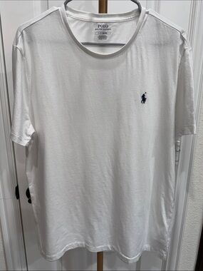 Polo by Ralph Lauren Men's White Crew Neck T-Shirt